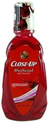 Close Up Mouthwash Cinnamon 16floz/473ml