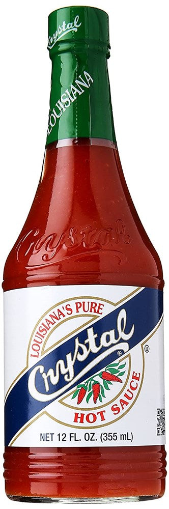 Crystal Louisiana Pure Hot Sauce 12floz/355ml
