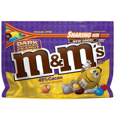 M&Ms Dark Chocolate Peanut Sharing