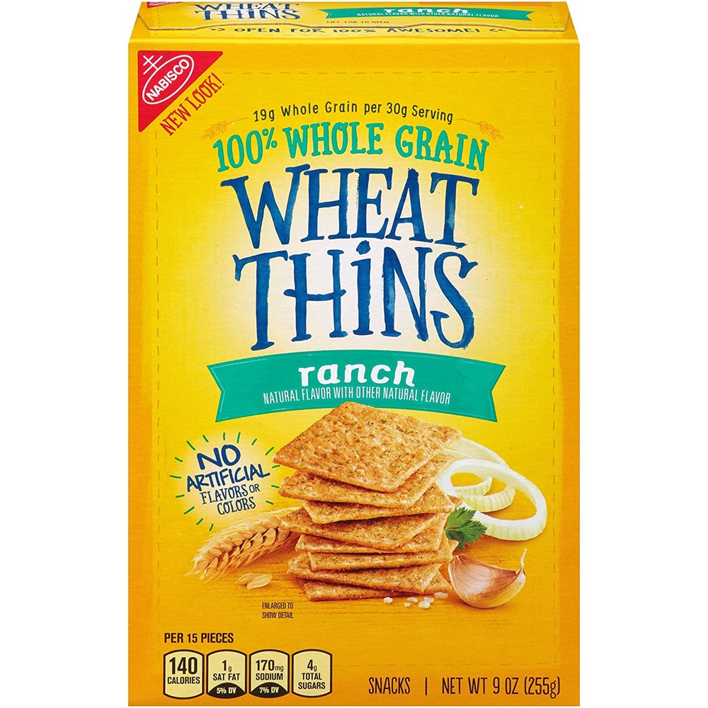 Nabisco Wheat Thins Ranch 9oz/255g