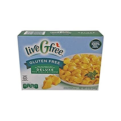Live G Free Deluxe Rice Shells & Cheese 12oz/340g
