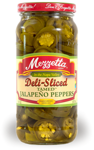 Mezzetta Deli Sliced Jalapeno Peppers - Hot 16floz/473ml