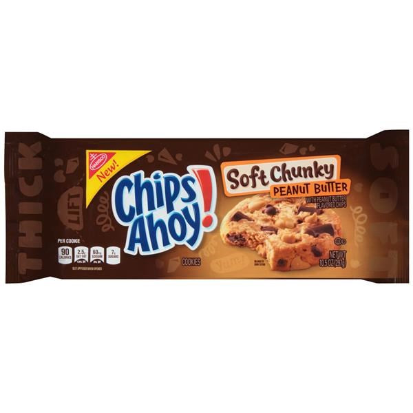 Nabisco Chips Ahoy Peanut Butter Soft Chunky 10.5oz/297g