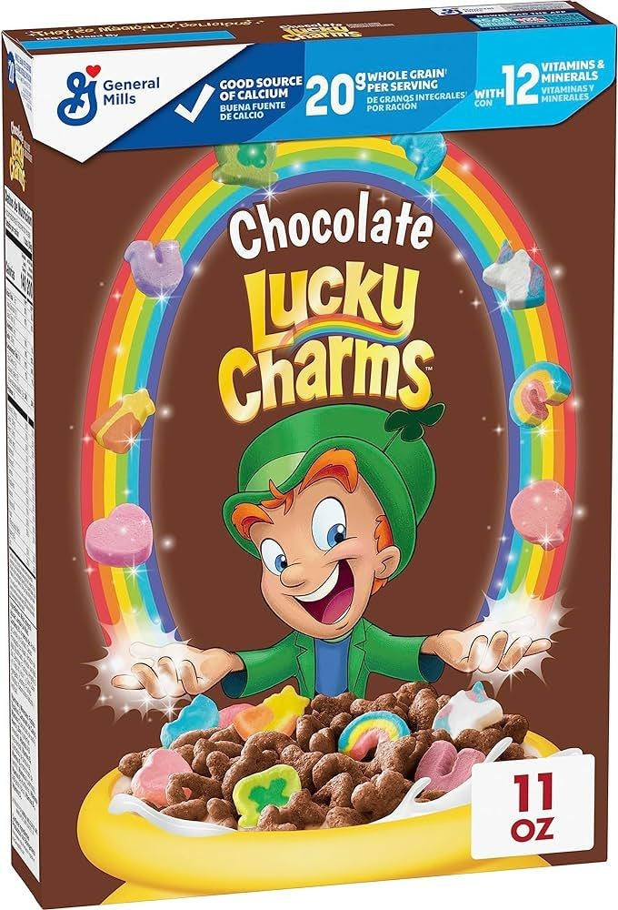 GM Lucky Charms Leprechaun Chocolate  11oz/311g