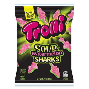 Trolli Sour Watermelon Sharks 4.25oz/120g