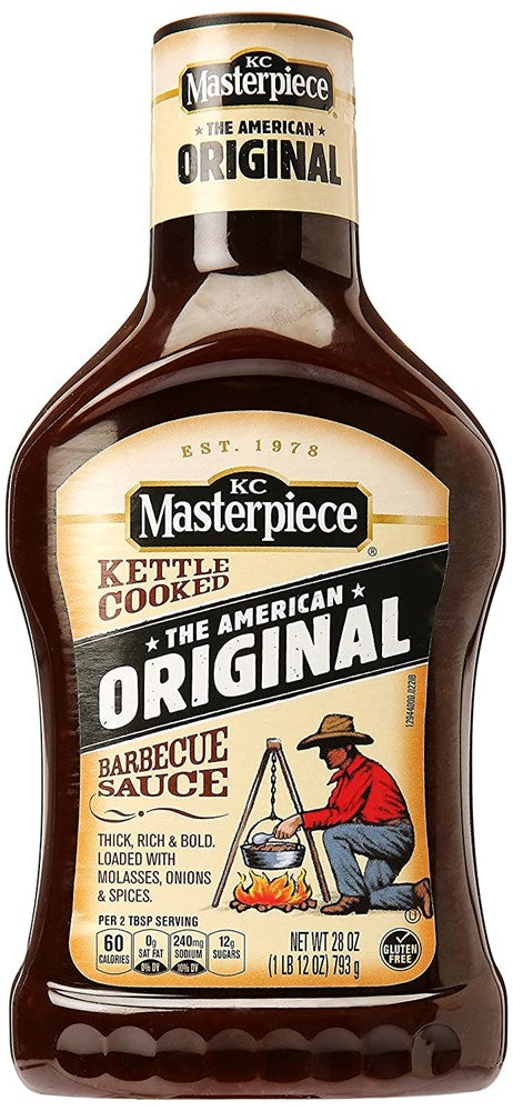 KC Masterpiece The American Original BBQ Sauce 28oz/793g