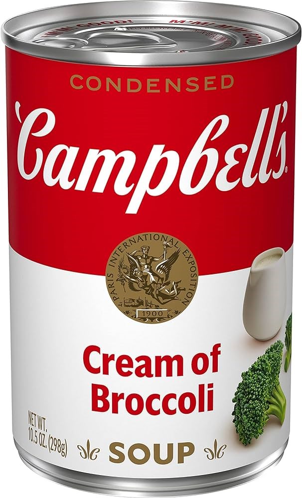 Campbells Condensed Cream of Broccoli Soup 10.5oz/298g