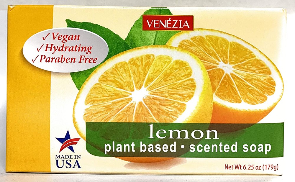 Venezia Soapworks Lemon Verbena Pure Vegetable Soap 7oz/200g