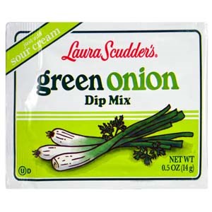 Laura Scudders Green Onion Dip Mix 0.5oz/14g