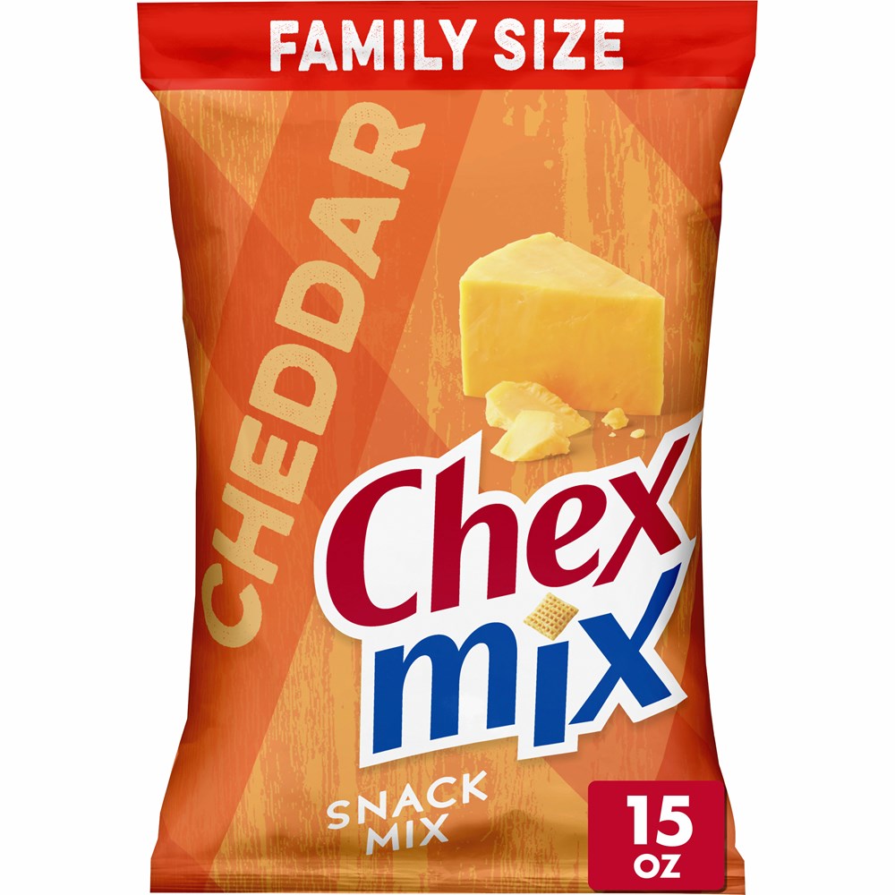Chex Mix Cheddar Family Size 15oz/425g