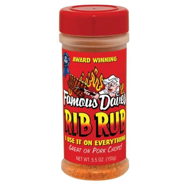 Famous Daves Seasoning Rib Rub 5.5oz/155g