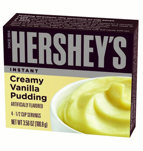 Hersheys Instant Creamy Vanilla Pudding 3.56oz/100.8g
