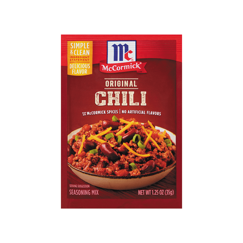 McCormick Chili Seasoning Mix Original 1.25oz/35g