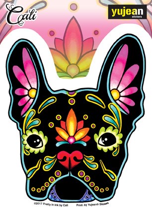 Yujean French Bulldog Sticker