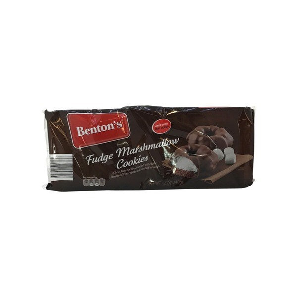 Bentons Fudge Marshmallow Cookies 12oz/340g