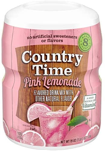 Country Time Pink Lemonade 19oz/538gm