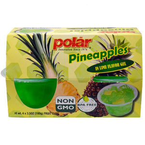 Polar Pineapple Lime Gelatin