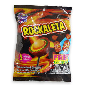 Rockaleta Lollipop Chili Gum 3.44oz