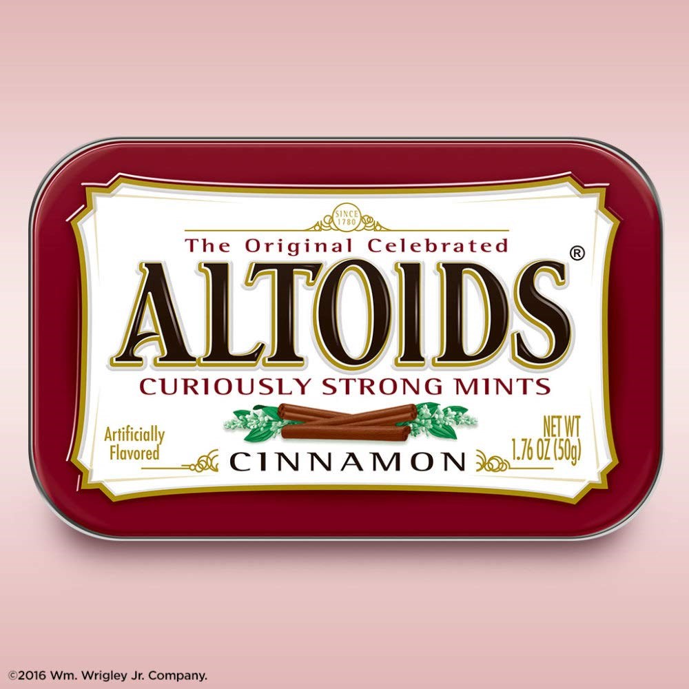 Altoids Strong Cinnamon Mints 1.76oz/50gm