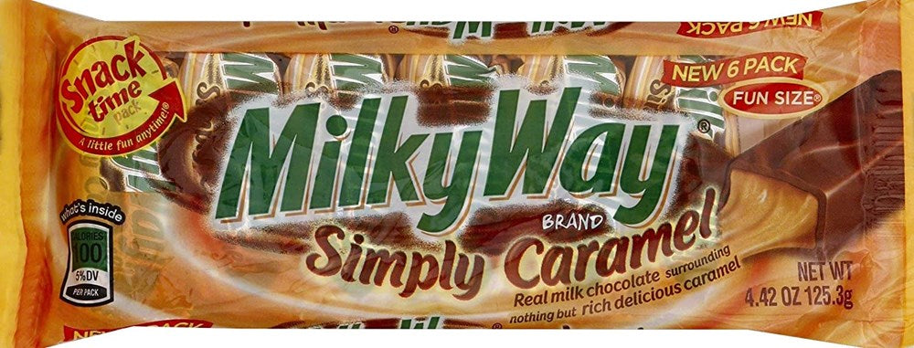 Milky Way Simply Caramel 6 Pack 4.42oz/125.3g