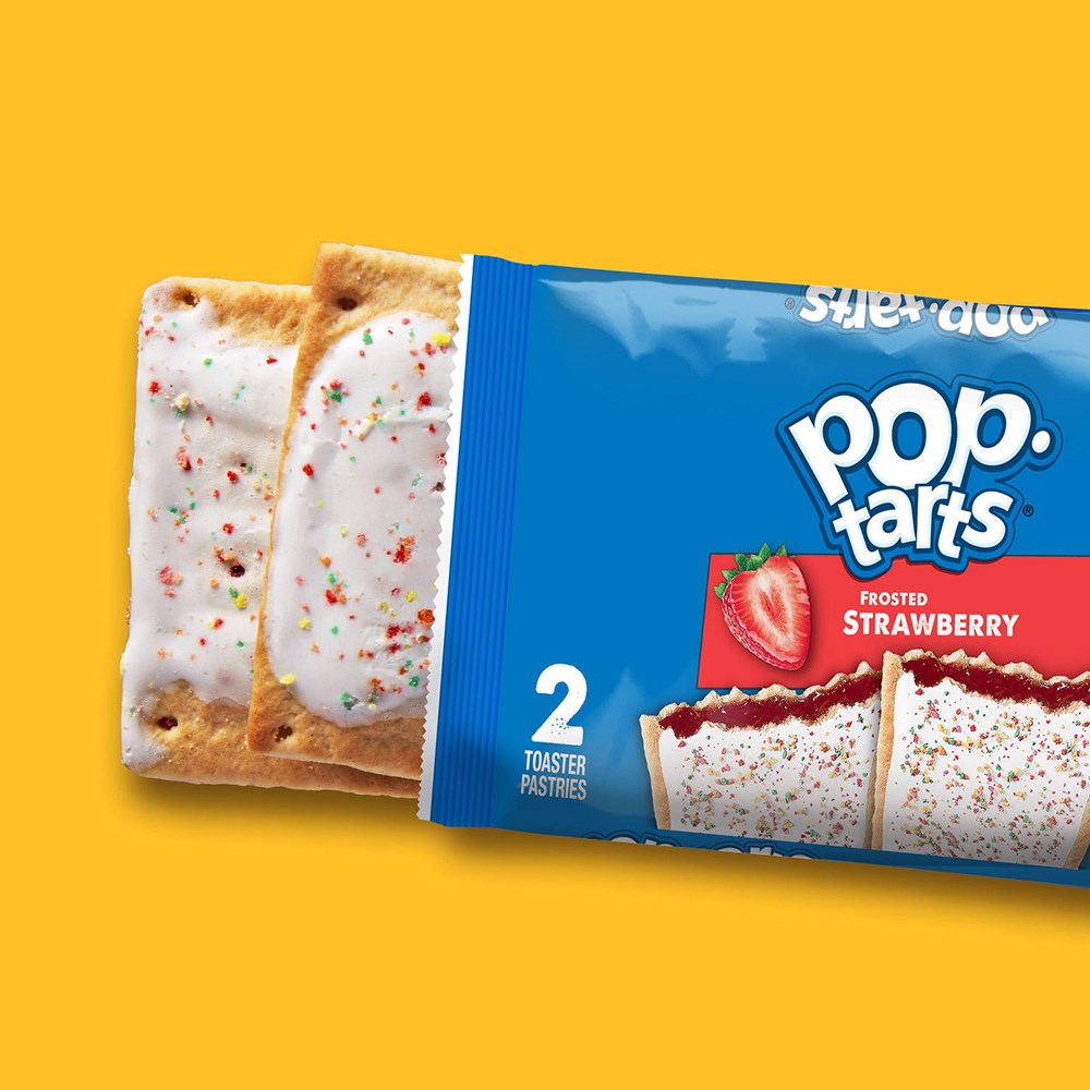 Pop Tarts - 2pk Frosted Strawberry 3.38oz/95.56g