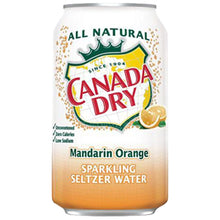 Load image into Gallery viewer, Canada Dry Seltzer Water Grapefruit can 12floz/355ml

