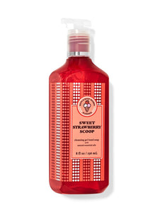 B&BW Gel Hand Soap Sweet Strawberry Scoop by Bath & Body Works 8.75floz/259g