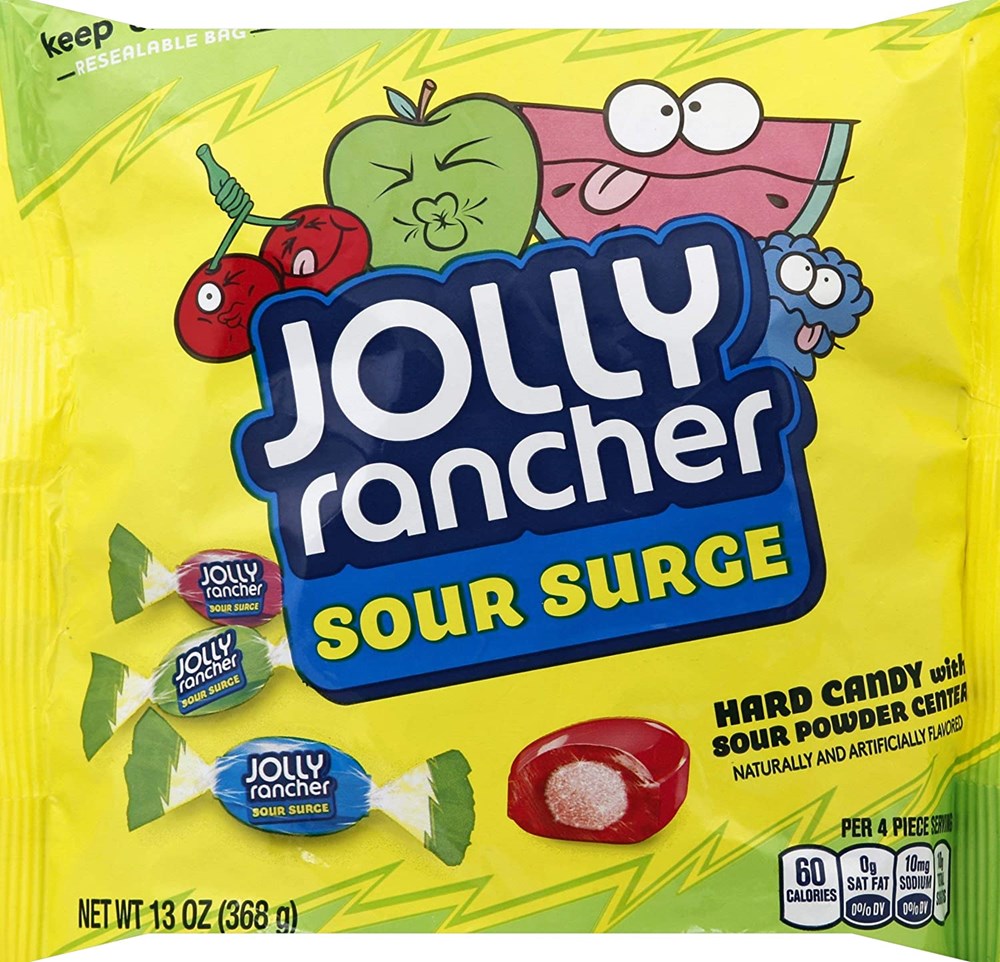Jolly Rancher Hard Candy Sour Surge 13oz/368g