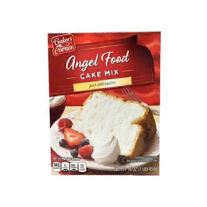 Bakers Corner Angel Food Cake Mix 16oz/454g