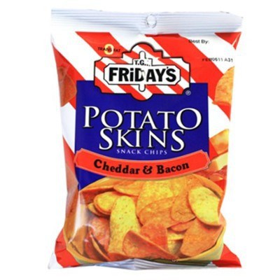 TGI Fridays Potato Skins Cheddar Bacon 1oz/28.4g