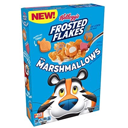 Kelloggs Frosted Flakes w Marshmallow 12oz/340g