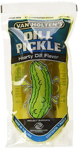 Van Holtens Pickle In A Pouch (Hearty) Dill  Each (Best Before 12 Aug 2025)