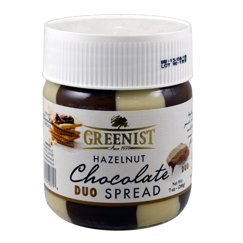 Greenist Hazelnut Chocolate Duo Spread 7oz/200g