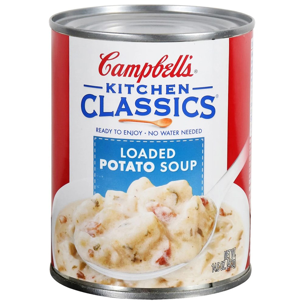 Campbells Kitchen Classics Loaded Potato Soup 14.5oz/412g