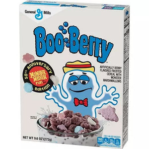 GM Boo Berry Cereal with Monster Marshmallows