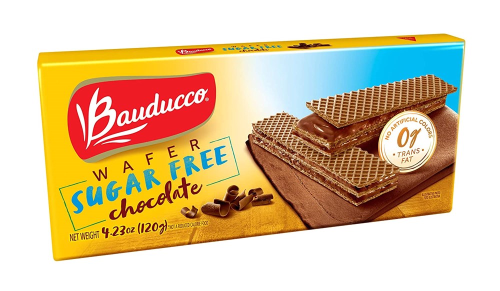 Bauducco Sugar Free Chocolate Wafer 4.23oz/120g