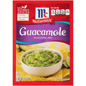 McCormick Guacamole Seasoning Mix 1.25oz/35g