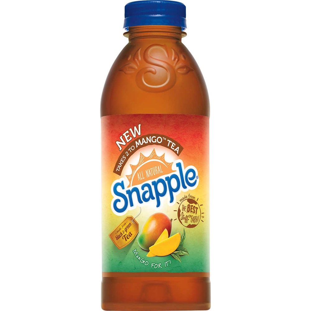 Snapple 1375 Mango Tea 20floz/591ml