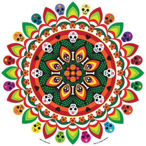 Yujean Muertos Mandala Sticker