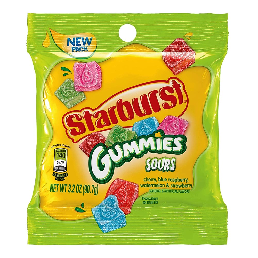 Starburst Gummies Sours