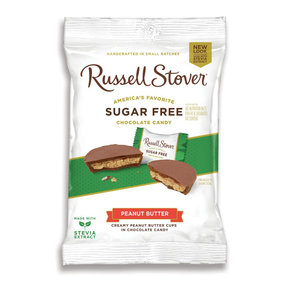 Russell Stover Peanut Butter SF Chocolates 3oz/85g
