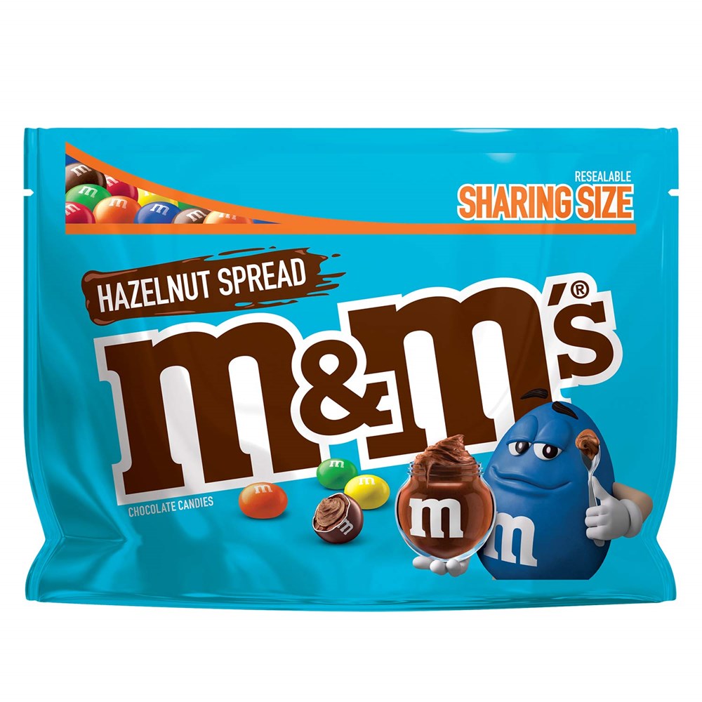 M&Ms Hazelnut Spread Sharing Size 8.3oz/235.3g