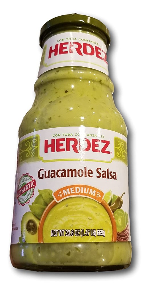 Herdez Salsa Guacamole Mild 23.6oz/669g