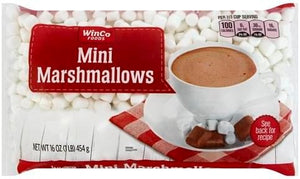 Winco Mini Marshmallows 16oz/454g