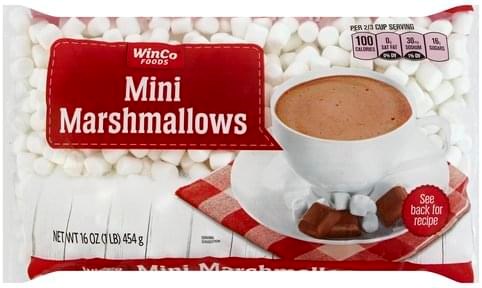 Winco Mini Marshmallows 16oz/454g