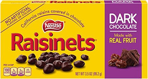 Nestle Raisinets Dark Chocolate TBX 3.5oz/99.2g (25 Nov 21)