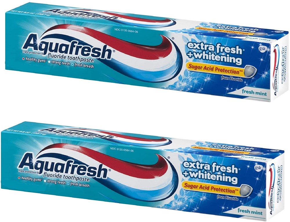 Aquafresh Toothpaste Cavity & Sugar Acid Protection 3oz/85.1g