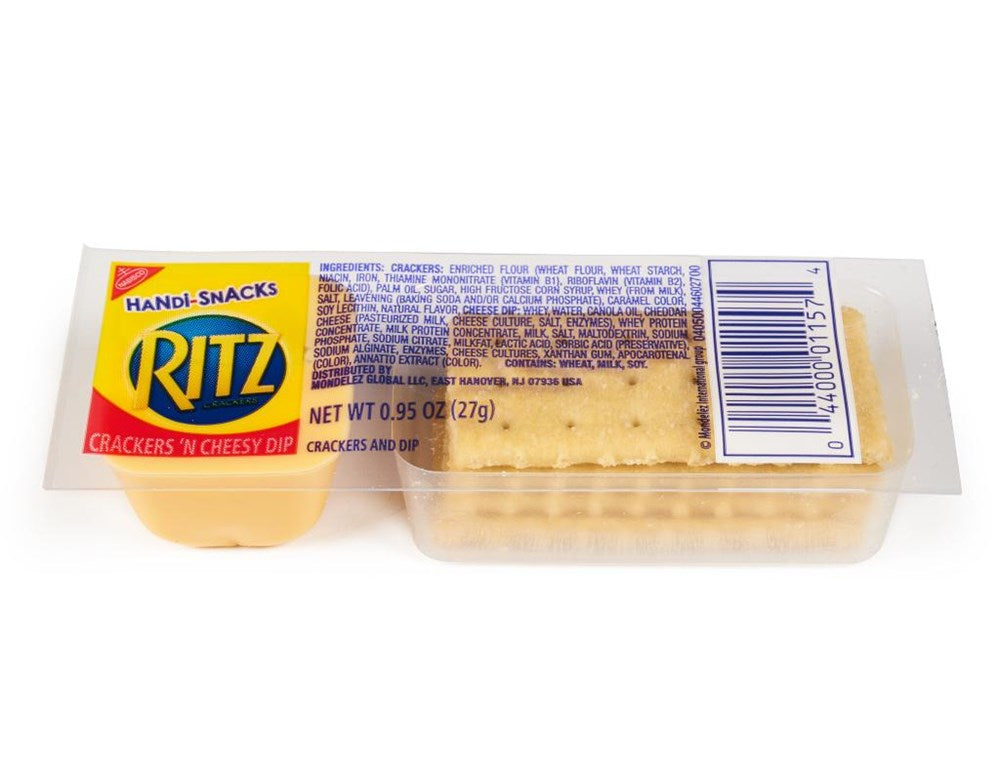 Ritz Crackers & Cheesy Dip 0.95oz/27g
