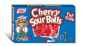 Shari Cherry Sour Balls TBX
