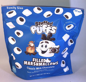 Stuffed Puffs Chocolate Filled Marshmallows 17oz/482g